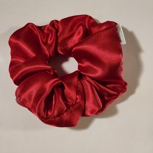 3 for 20** Red silk  scrunchie